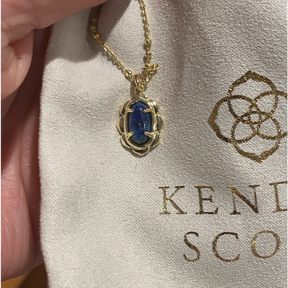 NWT Kendra Scott Piper Lapis Necklace